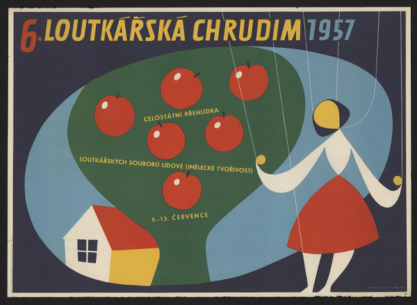 Jaroslav Šváb – 6. loutkářská Chrudim 1957 