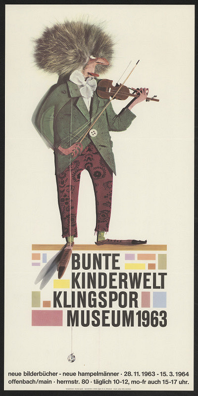 Harmes Gaab Hampelnan – Bunte Kinderwelt Klingspor Museum 1963 