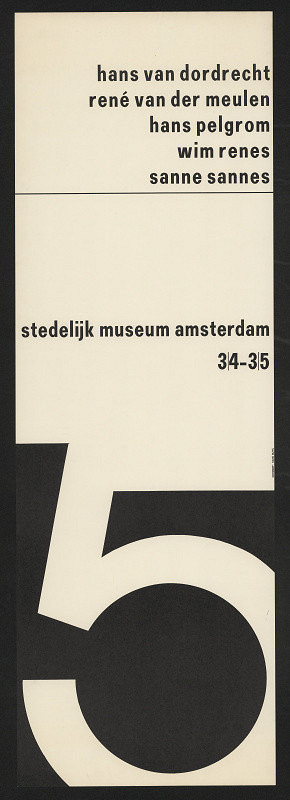 Wim (Willm Hendrick) Crouwel – Stedelijk Museum Amsterdam 