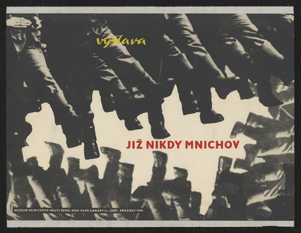 Miroslav Šimorda – Výstava Již nikdy Mnichov. MDH Brno 