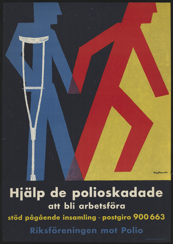 F. Pedersén – Hjälp de polioskadade 