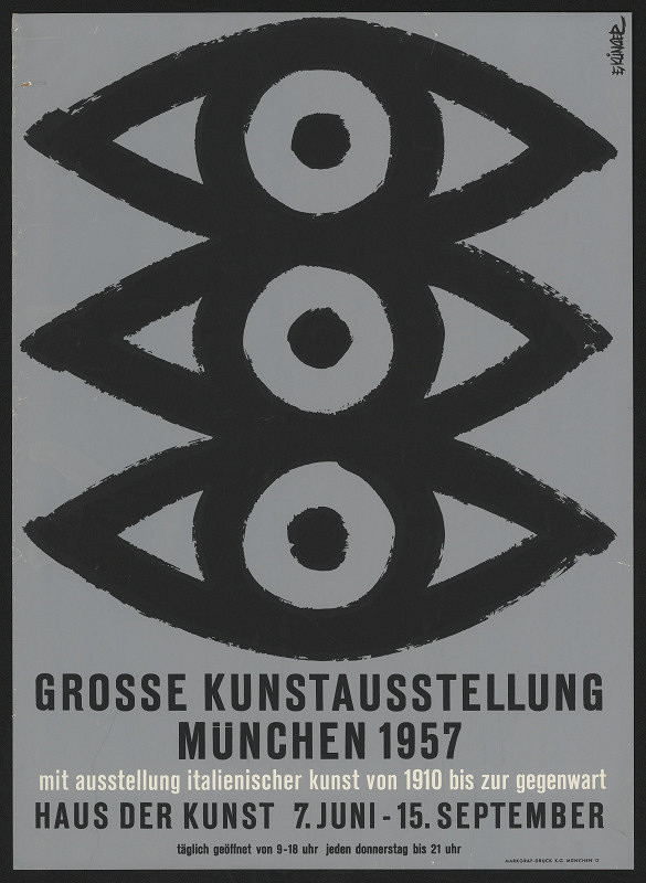 E. Klinger – Grosse Kunstaustellung München 1957 