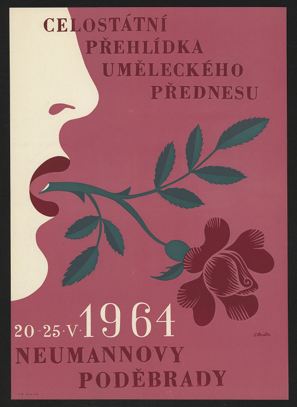Cyril Bouda – Celostátní přehlídka uměleckého přednesu - Neumannovy Poděbrady 