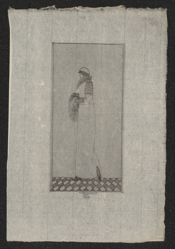 neznámý – Mode Wien 1914-1915 