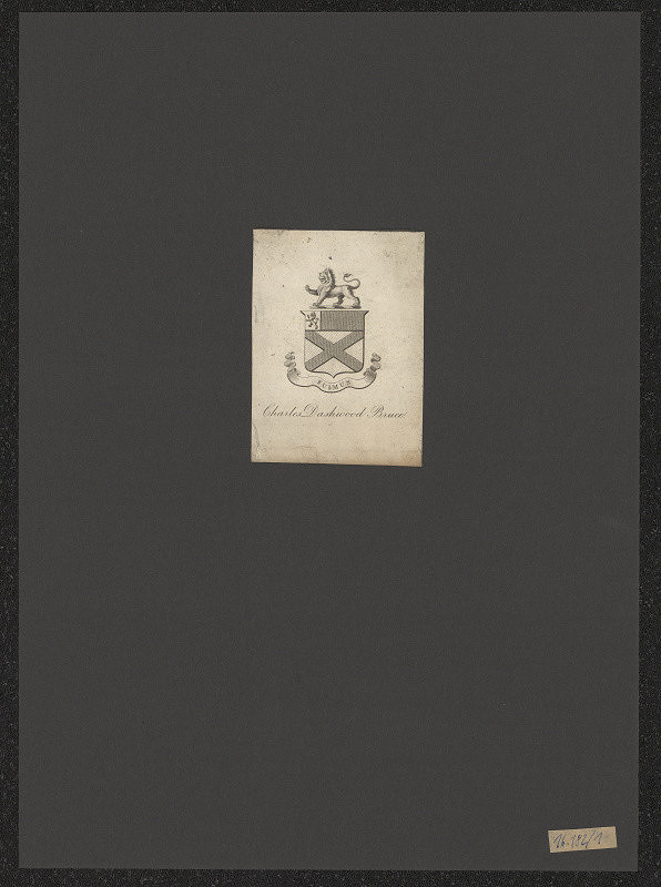 neznámý – Kolekce 13 ks ex libris "erb" 