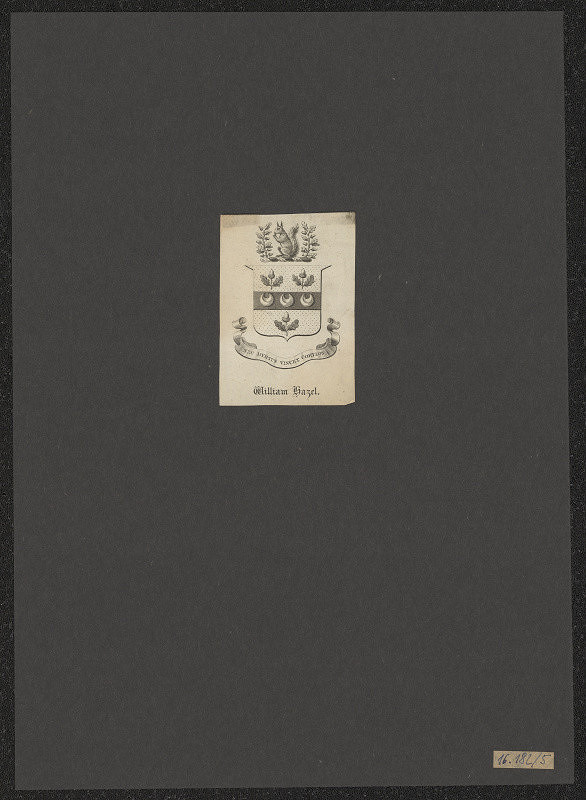 neznámý – Kolekce 13 ks ex libris "erb" 