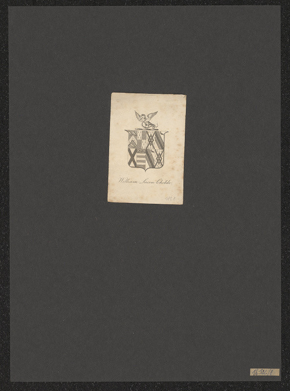 neznámý – Kolekce 13 ks ex libris "erb" 