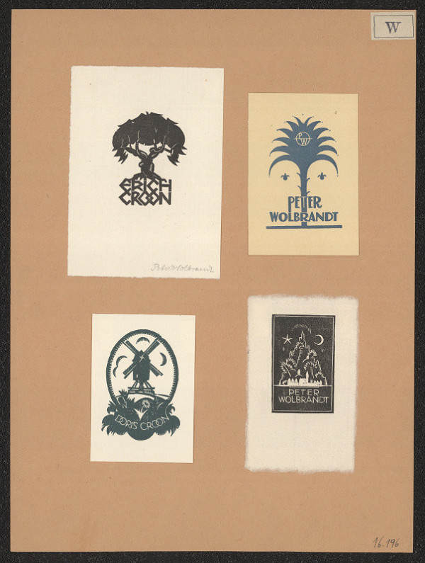 Peter Wolbrand (Wolbrandt) – Ex libris 