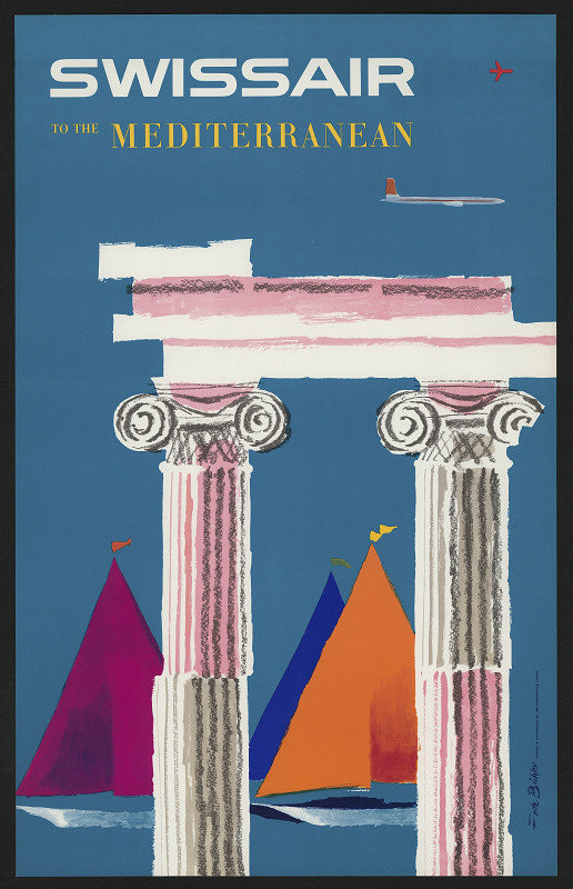 Fritz Bühler – SWISSAIR to the Mediterranean 
