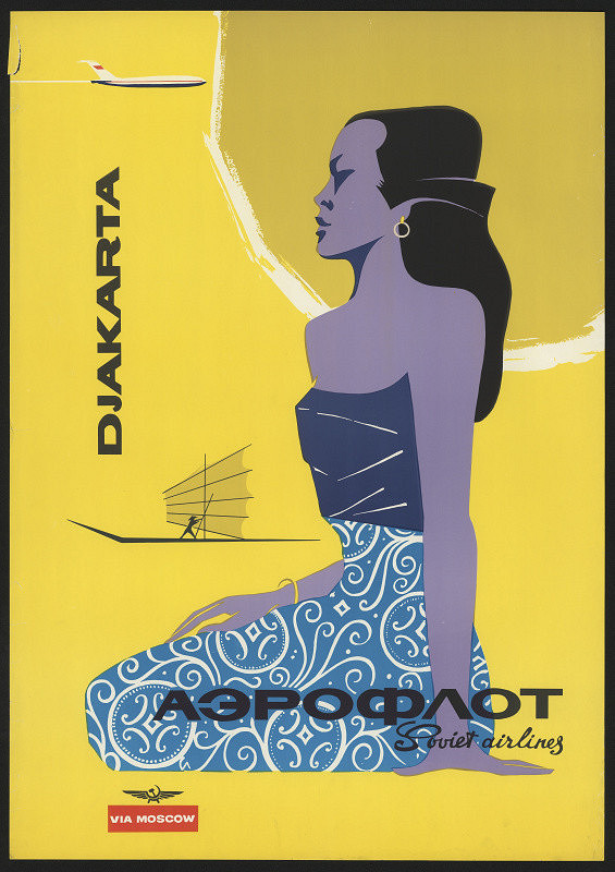 neznámý – AEROFLOT Soviet Airlines Djakarta 