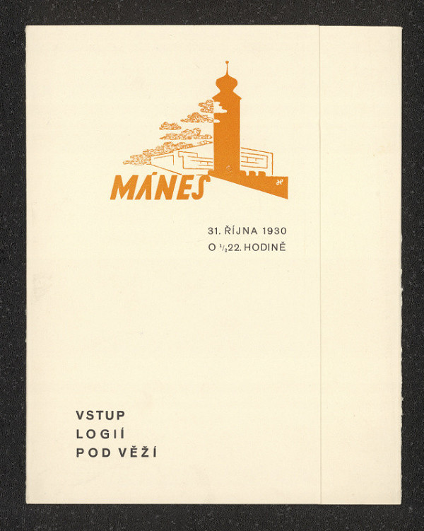 neznámý – Konvolut pozvánek pro kulturní akce 