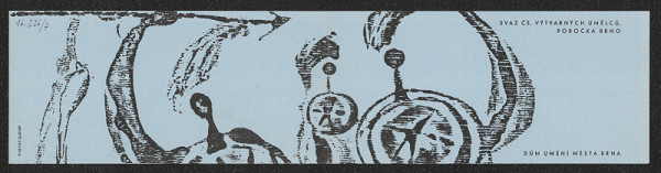 neznámý – Konvolut pozvánek pro kulturní akce 