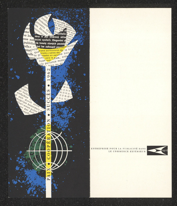 neznámý – Konvolut pozvánek pro kulturní akce 