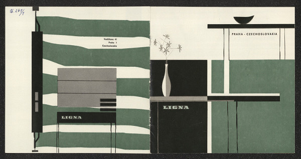 neznámý – Kolekce prospektů pro nábytek  firmy LIGNA 