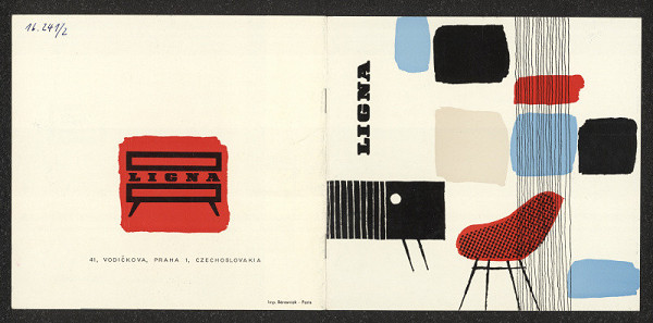 neznámý – Kolekce prospektů pro nábytek firmy Ligna 