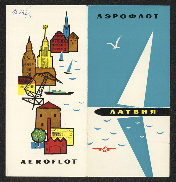 neznámý – Kolekce prospektů AEROFLOT 