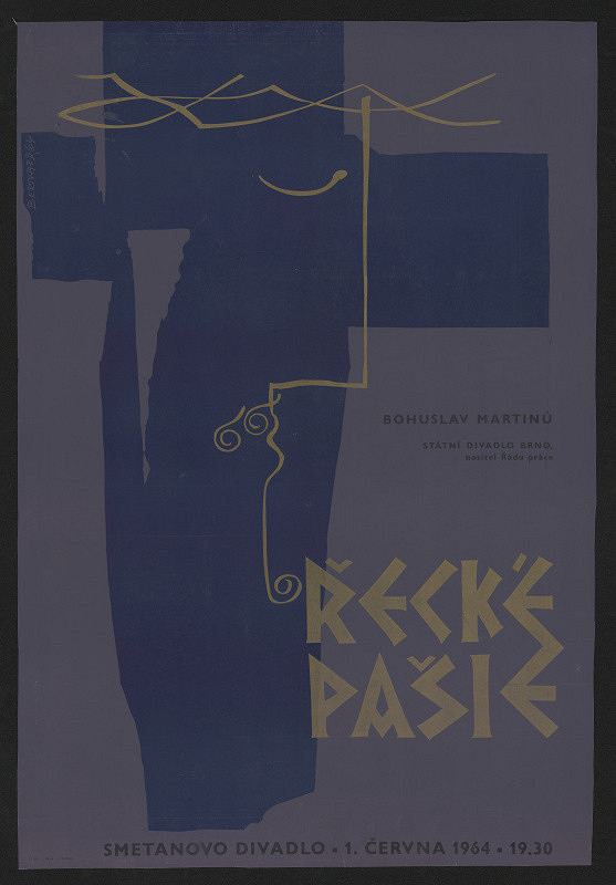 Vladimír Bernard Růžička – Řecké pašije. Smetanovo divadlo 