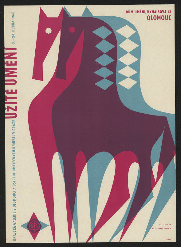 František Bělohlávek – Užité umění. Dům umění Olomouc 
