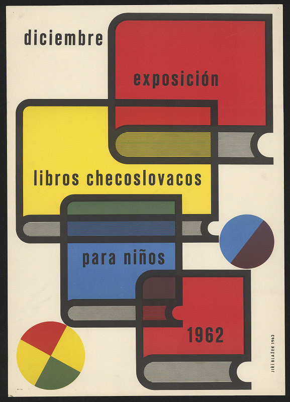 Jiří Blažek – Exposición libros Checoslovacos para niňos 
