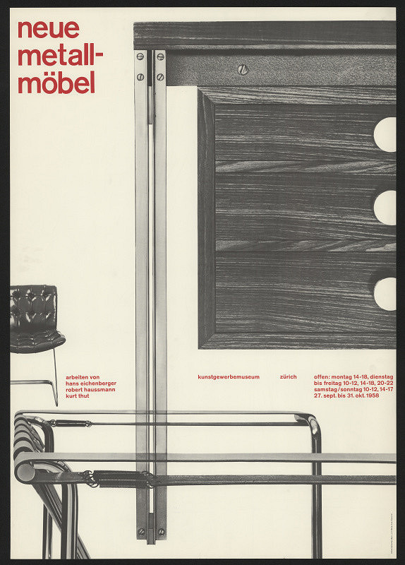 Alfred Hablützel – Neue metall möbl 