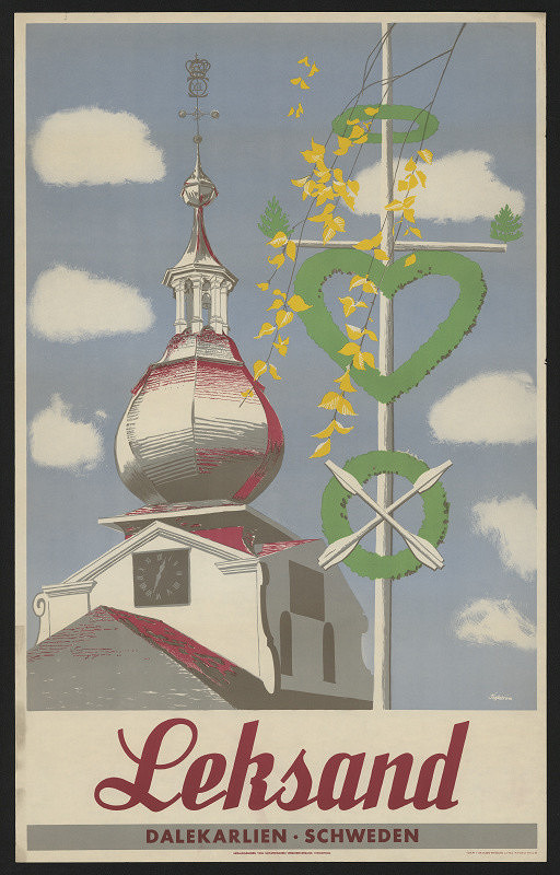 Tagtström (?) – Leksand - Dalekarlien - Schweden 