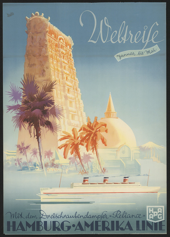 neznámý – Weltreise Januar bis Mai 