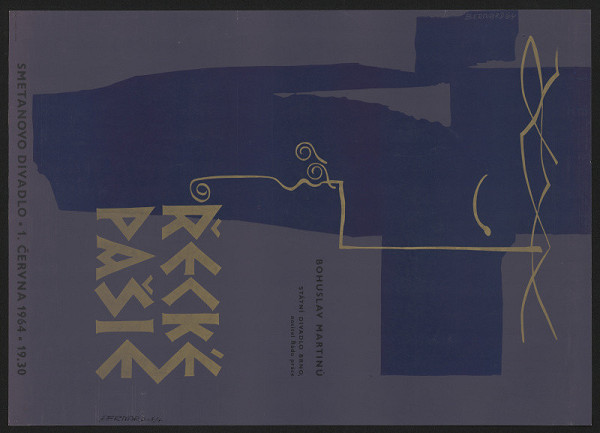 Vladimír Bernard Růžička – Řecké pašije 