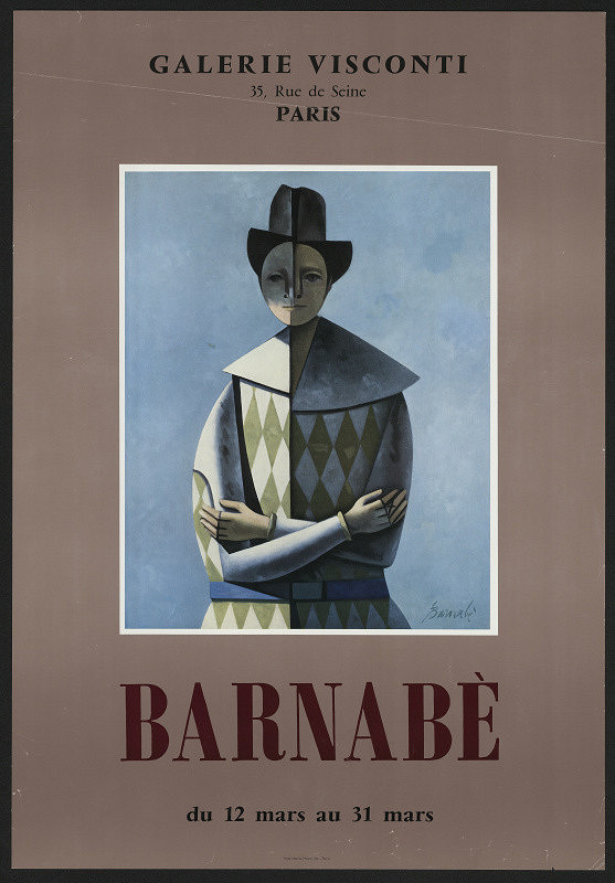 neznámý – Barnabé, galerie Visconti, Paris 