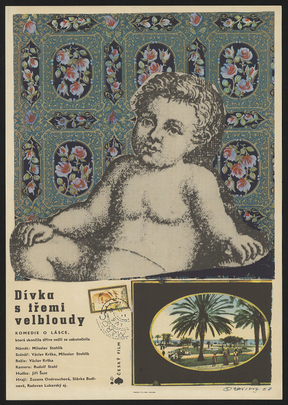 Karel Teissig – Dívka se třemi velbloudy 