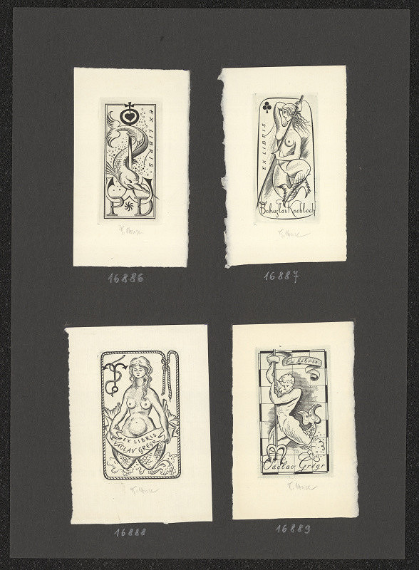 Bedřich Housa – Ex libris PD 