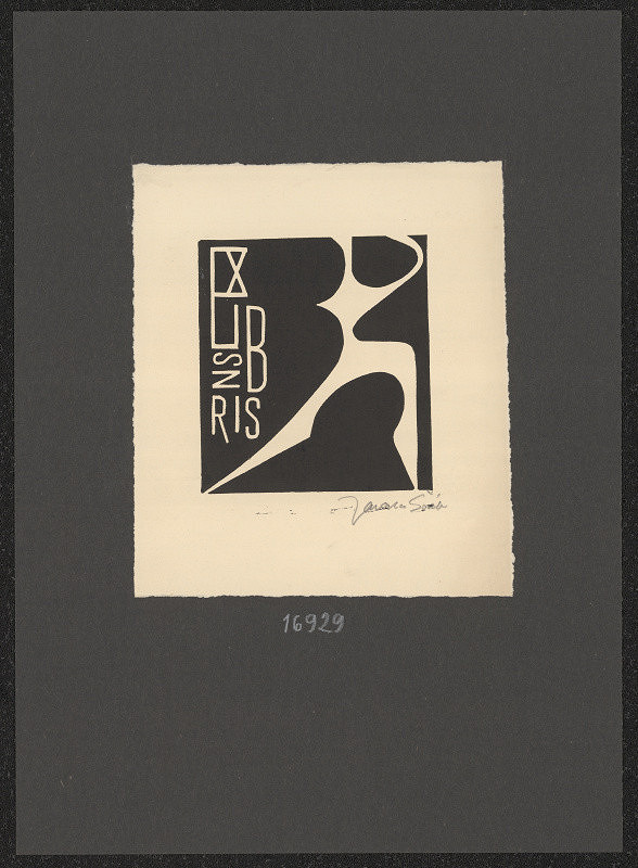 Jaroslav Šváb – Ex libris Vlaďa Sobotková 