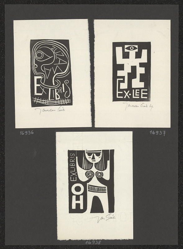 Jaroslav Šváb – Ex libris Ing. O.Hradečný