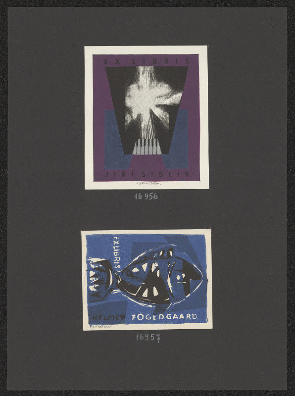 Jaroslav Kaiser – Ex libris Jiří Siblík 