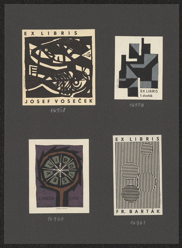 Jaroslav Kaiser – Ex libris Fr. Barták 