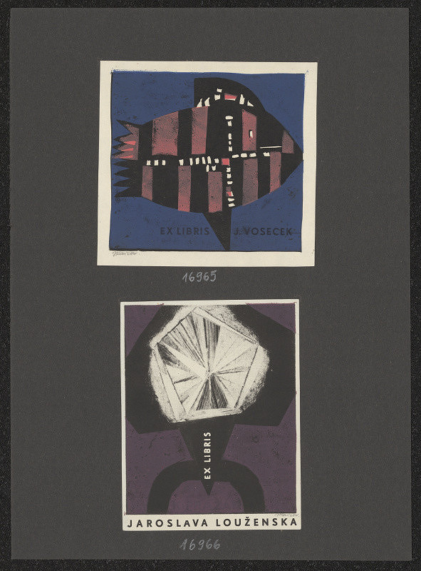 Jaroslav Kaiser – Ex libris J. Voseček 