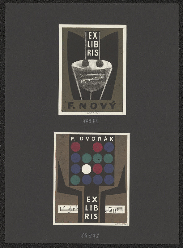 Jaroslav Kaiser – Ex libris F. Nový 