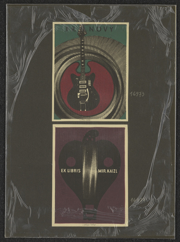 Jaroslav Kaiser – Ex libris Fr. Nový 