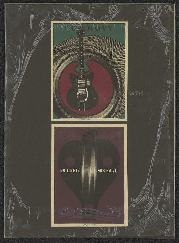 Jaroslav Kaiser – Ex libris M. Kaizl 