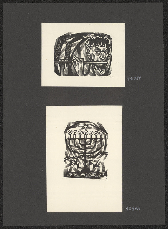 Vojtěch Cinybulk – Ex libris EK 