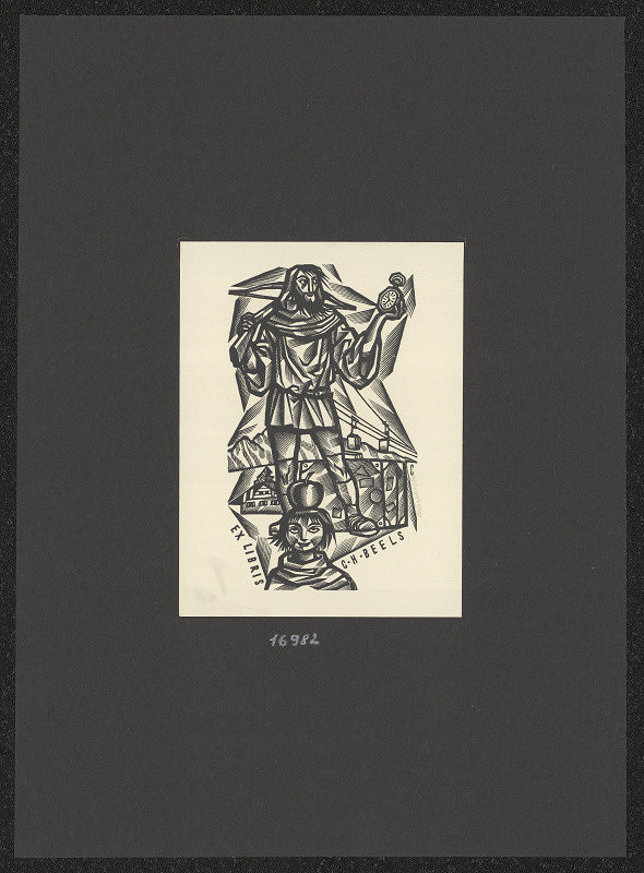 Vojtěch Cinybulk – Ex libris C. H. Beels 