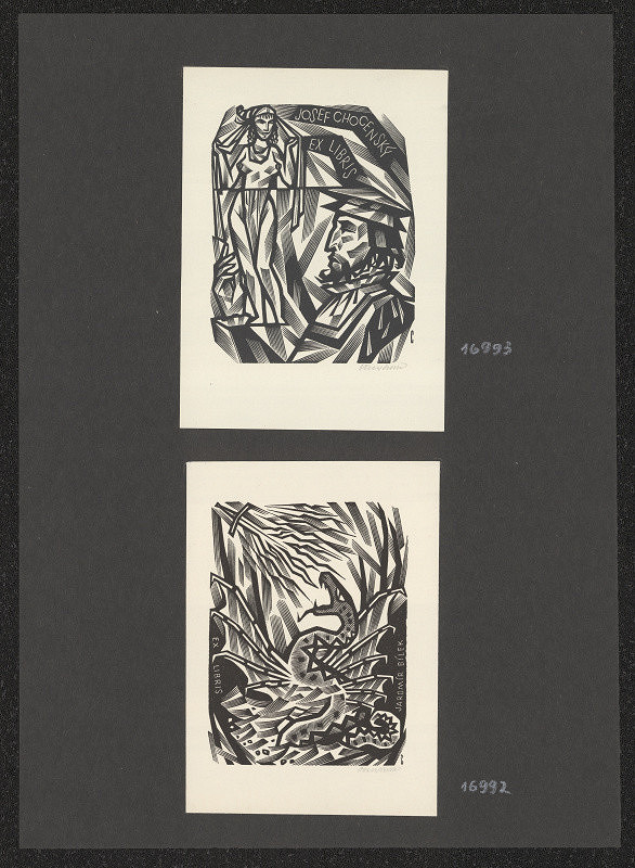 Vojtěch Cinybulk – Ex libris Jaromír Bílek 