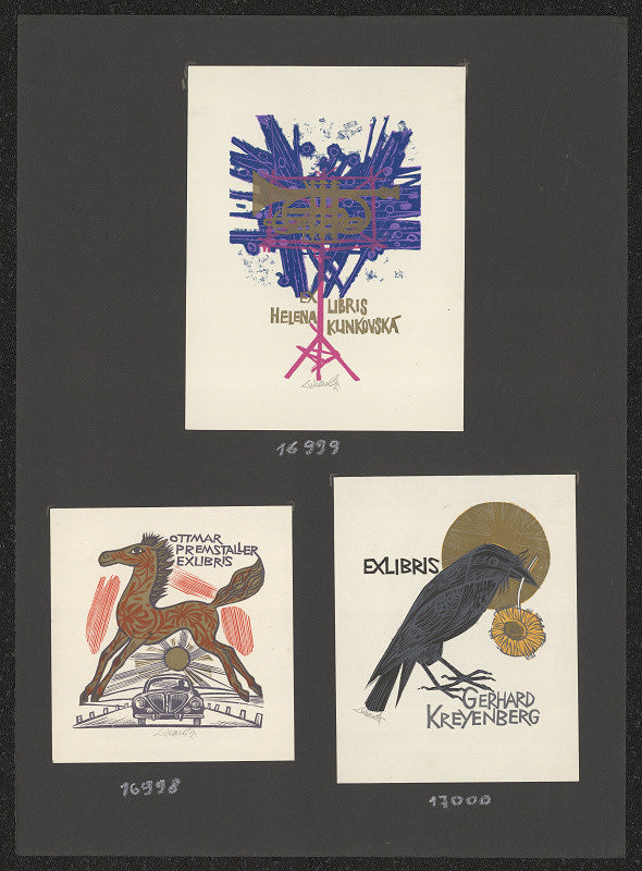 Jaroslav Lukavský – Ex libris G. Kreyenberg 