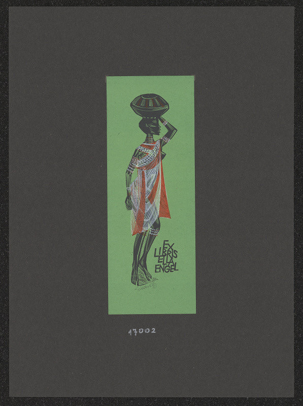 Jaroslav Lukavský – Ex libris Ella Engel 