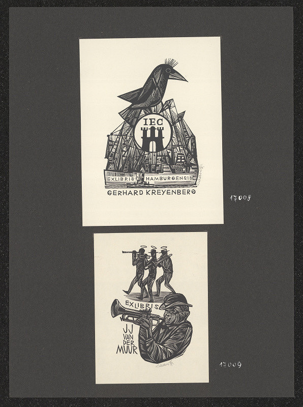 Jaroslav Lukavský – Ex libris van den Muur 
