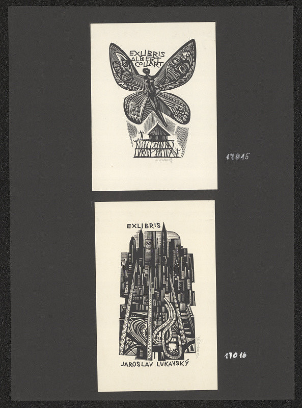 Jaroslav Lukavský – Ex libris J. Lukavský 