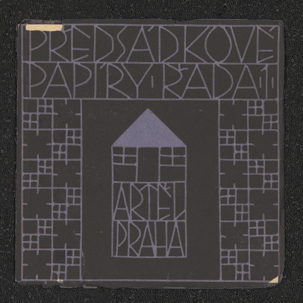 neznámý – předsádkový papír Artěl 