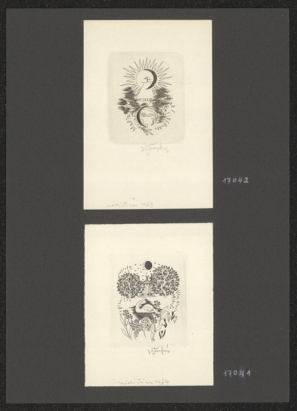 Jiří Antonín Švengsbír – Exlibris V. Nikodém 