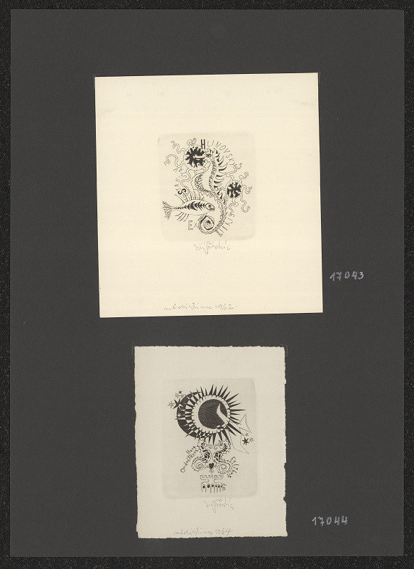 Jiří Antonín Švengsbír – Exlibris H. Ondráčková 