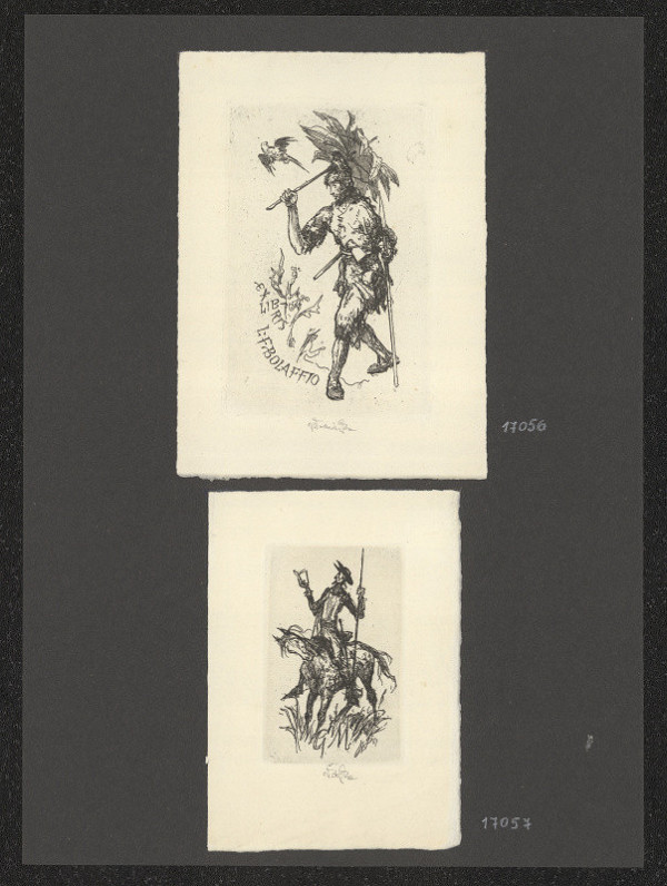 Jaroslav Vodrážka – Ex libris 