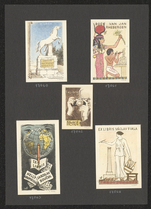 Václav Fiala – Ex libris E. Horn 